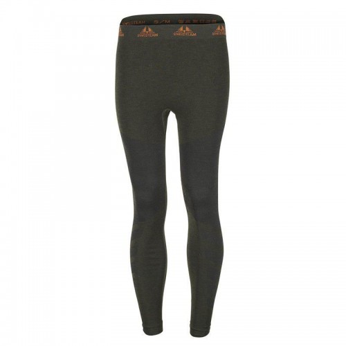 Swedteam Herren Titan Merino Lange Unterhose Hunting Green