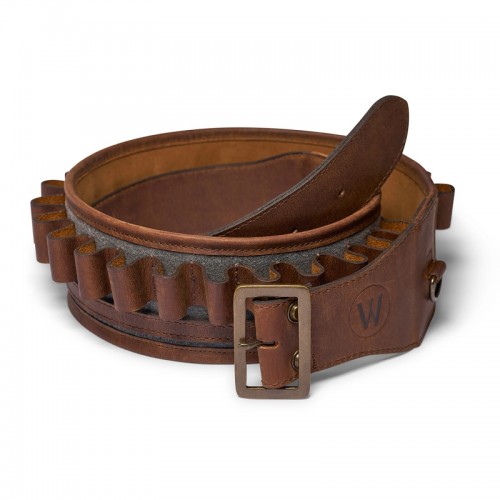 Waidmanns Leder Patroneng�rtel Janko Braun / Grau...