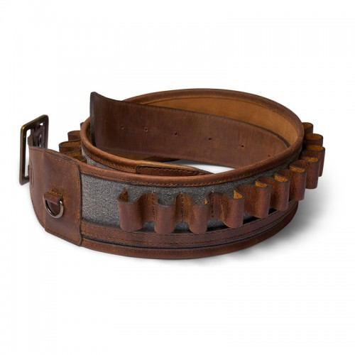 Waidmanns Leder Patroneng�rtel Janko Braun / Grau (Kaliber 12,16,20)