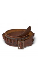 Waidmanns Leder Patroneng�rtel Janko Braun / Grau...