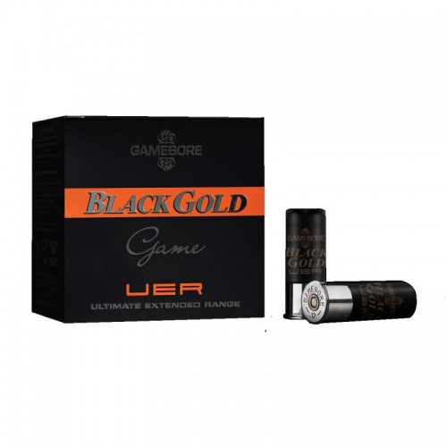 Gamebore Schrotpatronen Black Gold Game Uer Kal. 12/70