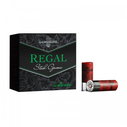 Gamebore Schrotpatronen Regal Steel Game Bio Kal. 12/65
