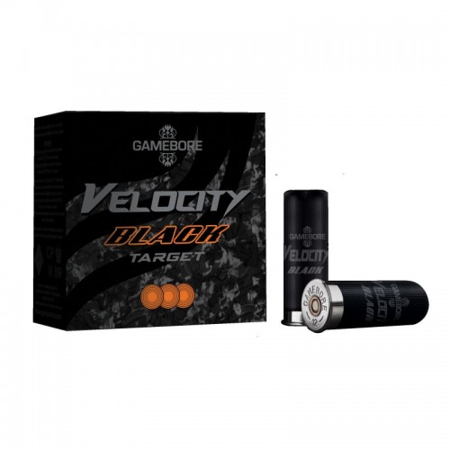 Gamebore Schrotpatronen Velocity Black Target Clay Kal. 12/65