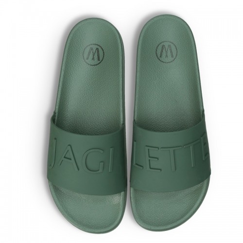 Waidmanns Unisex Badepantolette Gr�n