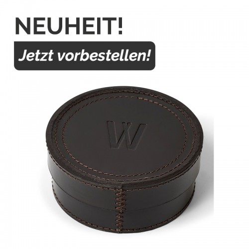 Waidmanns Leder Untersetzer Odin 6x Dunkelbraun