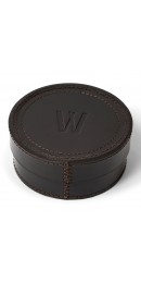 Waidmanns Leder Untersetzer Odin 6x Dunkelbraun