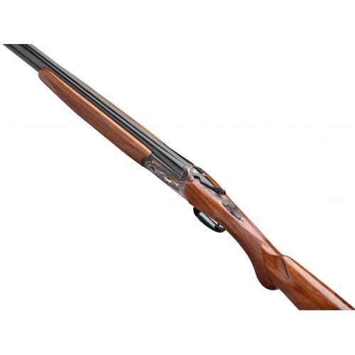 Fausti Bockdoppelflinte Class Duetto, Color Case Kal. 20/76 / Kal. 28/70 , 71cm LL