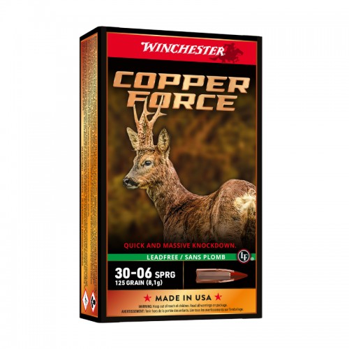 Winchester B�chsen Munition Copper Force Lead Free 8,1g...