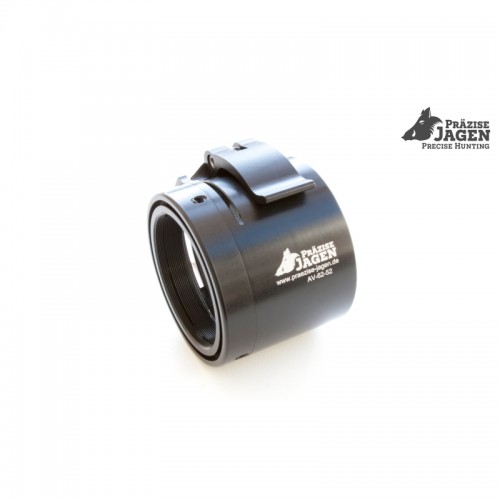 Przise Jagen ADVANCED Schnellspann-Adapter 62 mm Auendurchmesser Gewinde M52x0,75