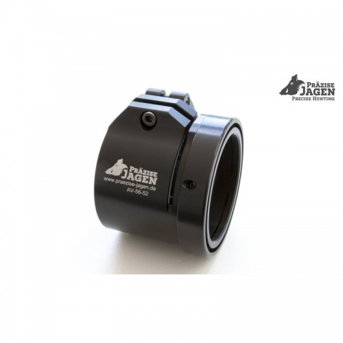 Przise Jagen ADVANCED Schnellspann-Adapter 56 mm Auendurchmesser Gewinde M52x0,75