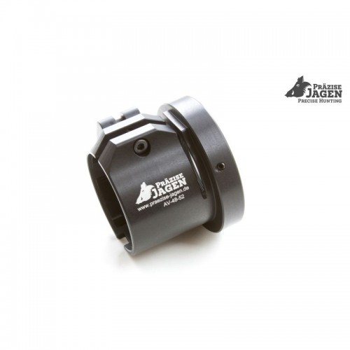 Przise Jagen ADVANCED Schnellspann-Adapter 48 mm Auendurchmesser Gewinde M52x0,75