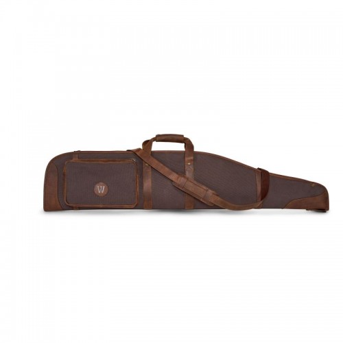 Waidmanns Leder/Canvas Futteral Amos Braun/Braun