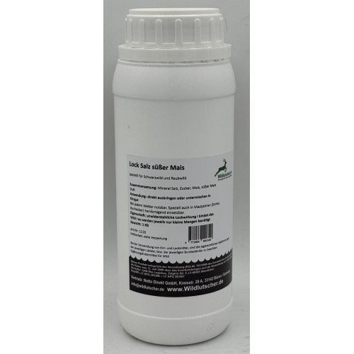 Wildlutscher Lock Salz ser Mais