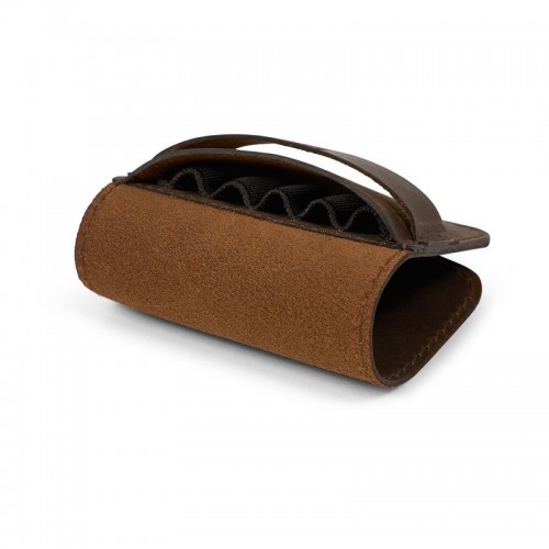 Waidmanns Leder 5-Patronenetui Fabio Dunkelbraun