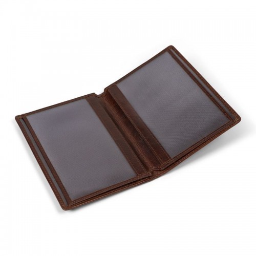 Waidmanns Leder Jagdscheinetui Falko Brandy