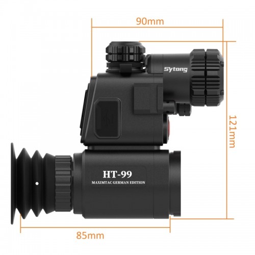 Sytong HT-99 LRF Nachtsichtger�t / IR-Strahler umschaltbar 850nm + 940nm / 2K Sensor / 16mm Linse