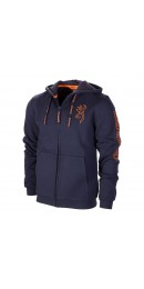 Browning Herren Sweatshirt ZIP, SNAPSHOT, blau