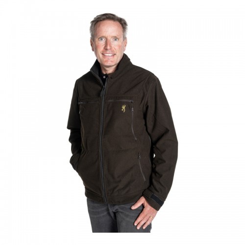 Browning Herren Outdoor Jacke, ULTIMATE ACTIV, braun/schwarz