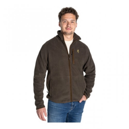 Browning Herren Fleece Jacke, SUMMIT, braun
