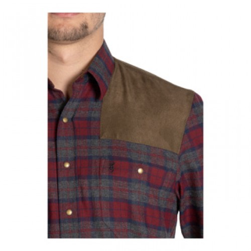 Browning Herren Hemd, FREDERICK, rot