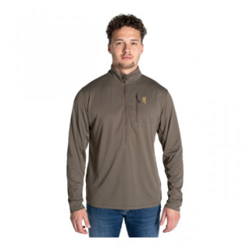 Browning Herren Baselayer-Shirt, EARLY SEASON, dunkelbraun