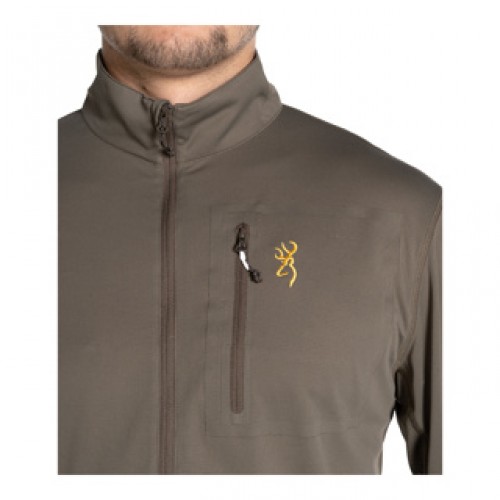 Browning Herren Baselayer-Shirt, EARLY SEASON, dunkelbraun