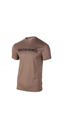 Browning Herren T-Shirt, TEAMSPIRIT, dunkelbraun