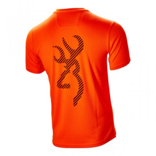 Browning Herren T-shirt, TEAMSPIRIT, signalorange blaze