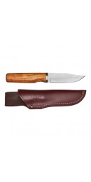 Browning Jagdmesser mit Olivenholzgriff und Ledertasche,...