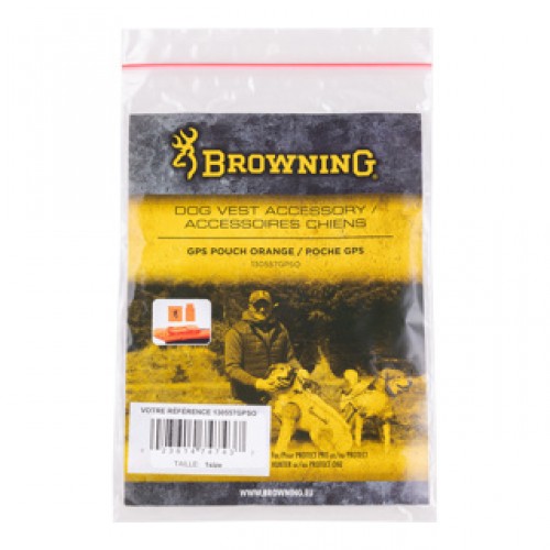 Browning Hundewesten-Zubeh�r, GPS-Tasche orange