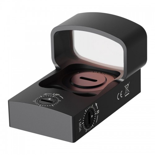 Kite KX1 Rotpunktvisier, Docter/Weaver Montage, Schwarz, 2 MOA