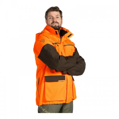 Winchester Parka TRACK RACOON, orange blaze