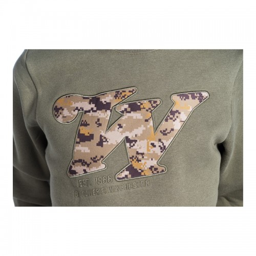 Winchester Sweatshirt REDSTONE, Rundhals, khaki