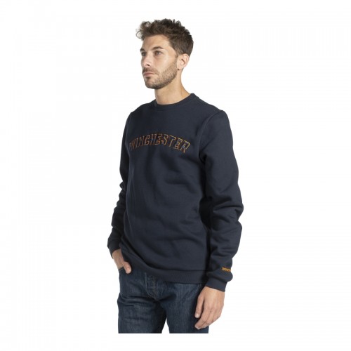 Winchester Sweatshirt FALCON, Rundhals, navy