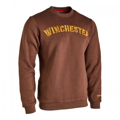 Winchester Sweatshirt FALCON, Rundhals, braun