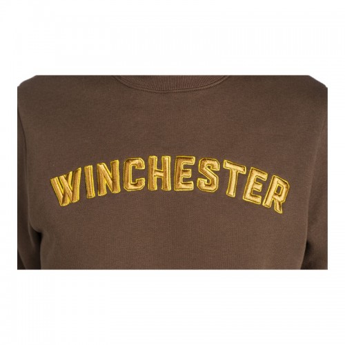 Winchester Sweatshirt FALCON, Rundhals, braun