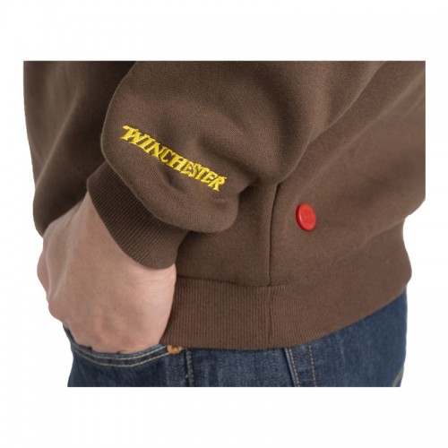 Winchester Sweatshirt FALCON, Rundhals, braun