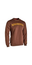 Winchester Sweatshirt FALCON, Rundhals, braun