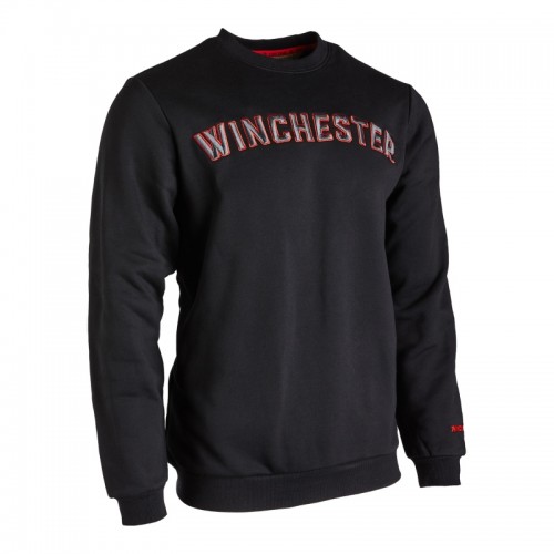Winchester Sweatshirt FALCON, Rundhals, schwarz