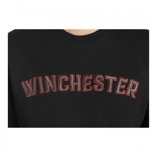Winchester Sweatshirt FALCON, Rundhals, schwarz