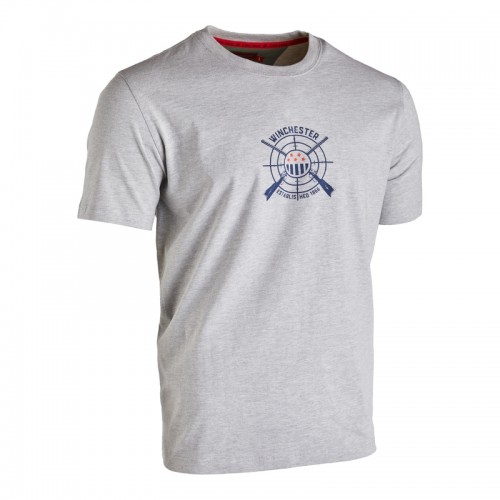 Winchester T-Shirt, SS, PARLIN, grau meliert