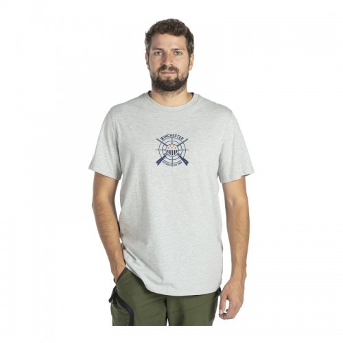 Winchester T-Shirt, SS, PARLIN, grau meliert