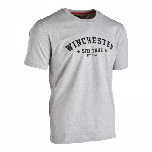 Winchester T-Shirt, SS, ROCKDALE, grau meliert
