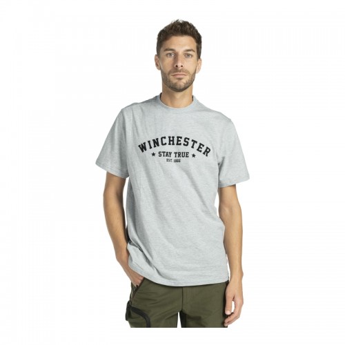 Winchester T-Shirt, SS, ROCKDALE, grau meliert