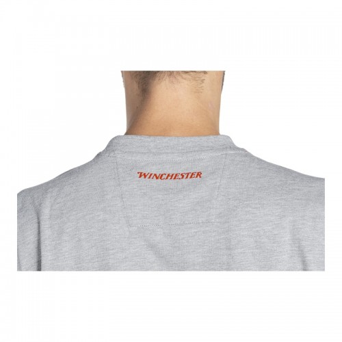 Winchester T-Shirt, SS, ROCKDALE, grau meliert