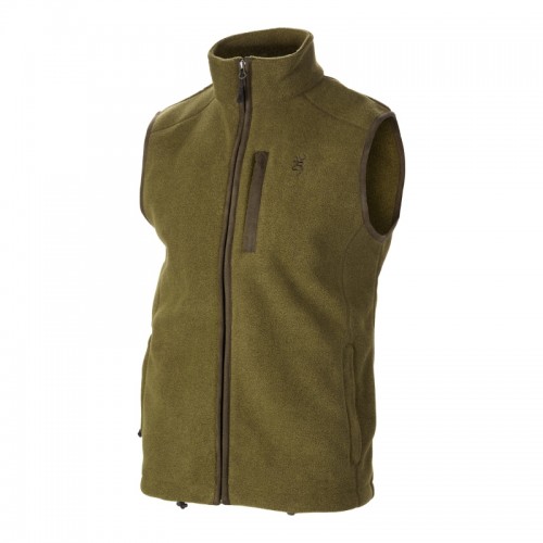 Browning Herren Fleece Weste, SUMMIT, olive, M