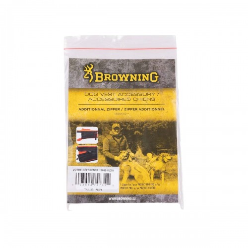 Browning Hundewesten-Zubeh�r, zus�tzlicher Rei�verschlussT 60/65