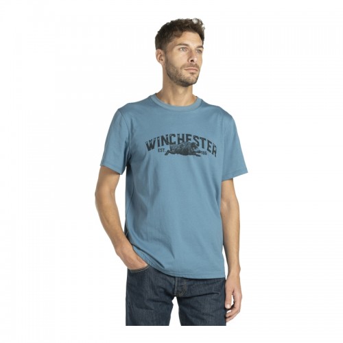 Winchester T-Shirt, SS, VERMONT, blau M