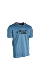 Winchester T-Shirt, SS, VERMONT, blau M