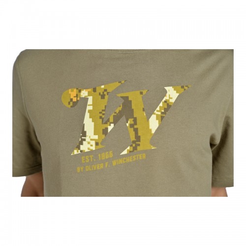 Winchester T-Shirt, SS, SPRINGER, khaki 3XL